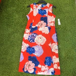 Shelby & Palmer floral sleeveless dress